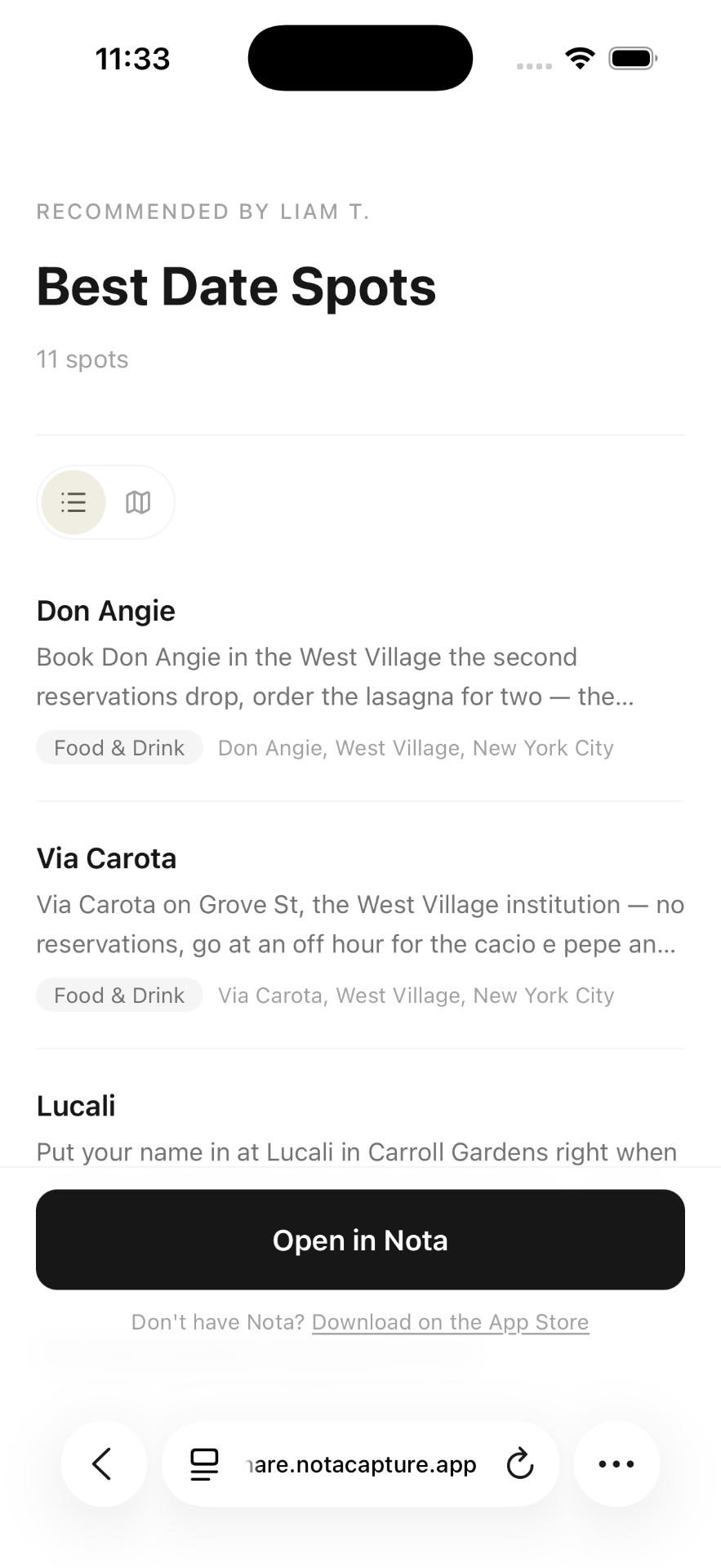 One link, opens anywhere